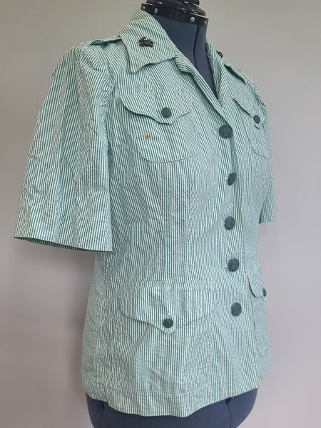 Women's Marines Seersucker Jacket <br> (B-46" W-37.5")