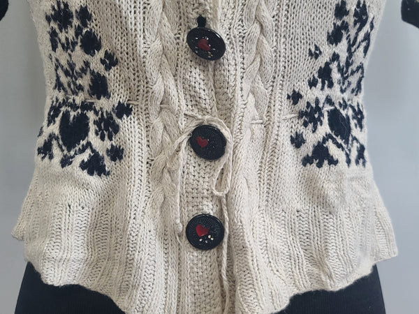 German Short Sleeve Knit Sweater (Small Size)