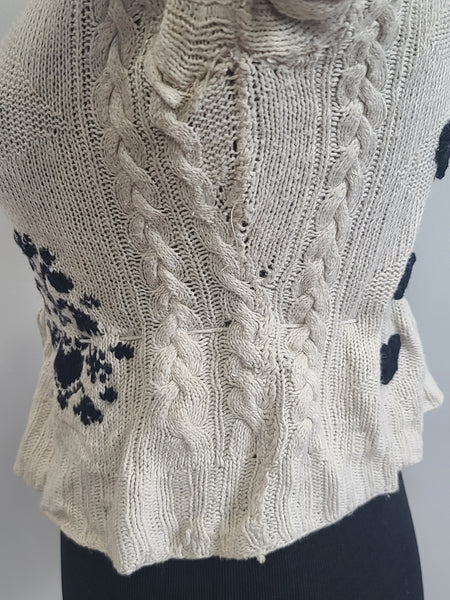 German Short Sleeve Knit Sweater (Small Size)
