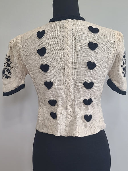 German Short Sleeve Knit Sweater (Small Size)