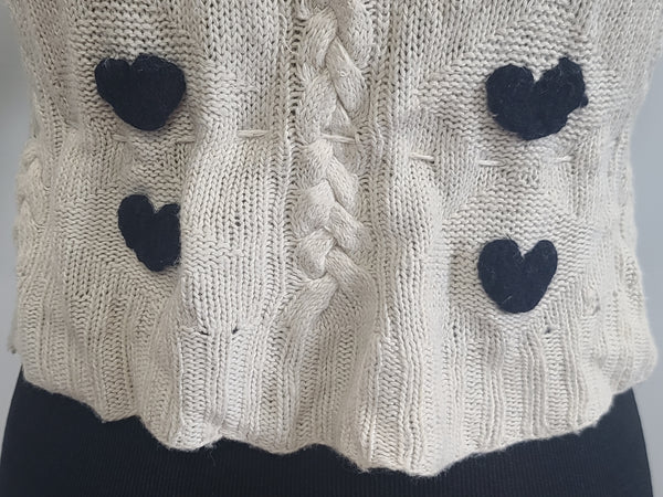 German Short Sleeve Knit Sweater (Small Size)