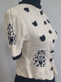 German Short Sleeve Knit Sweater (Small Size)