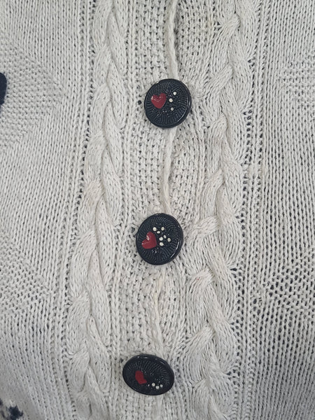 German Short Sleeve Knit Sweater (Small Size)