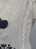 German Short Sleeve Knit Sweater (Small Size)