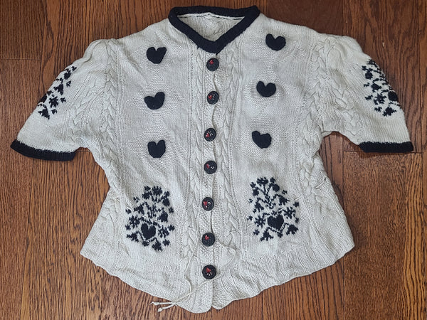 German Short Sleeve Knit Sweater (Small Size)
