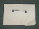 WAC Army Air Corps Heart Pin on Card