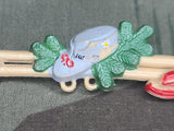 Early Plastic German Ski Pin