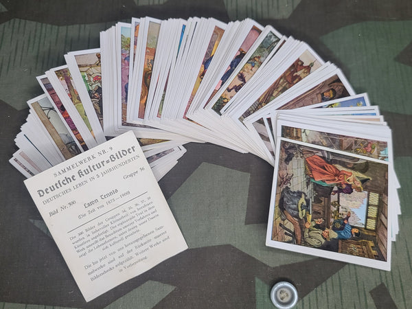 Deutsche Kultur-Bilder Cigarette Cards Complete Set of 300