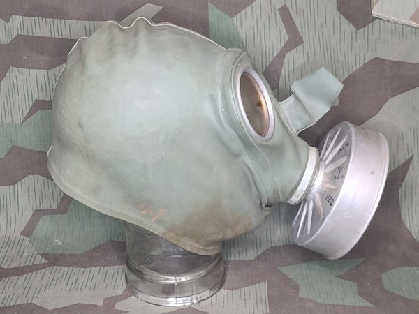 Volksgasmaske Luftschutz Gas Mask Hood Type