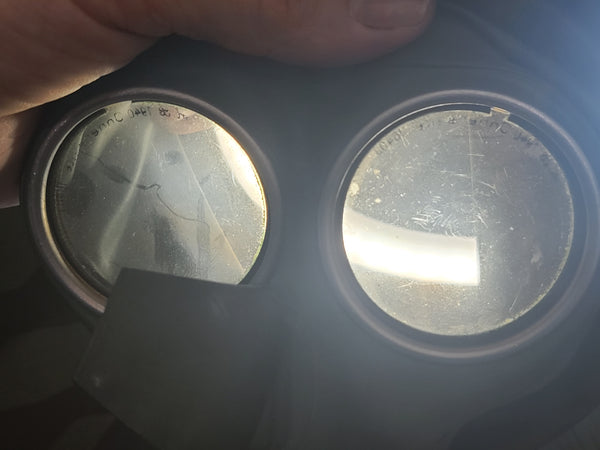 Volksgasmaske Luftschutz Gas Mask Hood Type