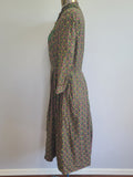 German Print Dirndl Dress <br> (B-34" W-27.5" H-42")