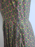 German Print Dirndl Dress <br> (B-34" W-27.5" H-42")