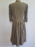German Print Dirndl Dress <br> (B-34" W-27.5" H-42")