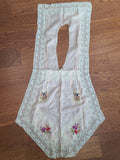WWI Souvenir of France Silk Apron