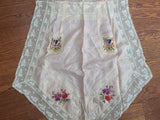 WWI Souvenir of France Silk Apron