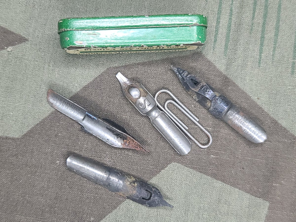 Beste Deutsche Schreibfedern German Pen Nib Tin