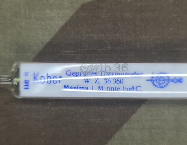 German Thermometer in Tube 1936