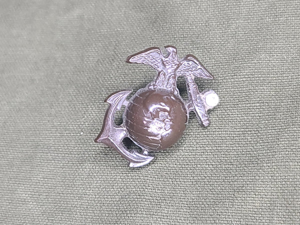 Brown Bakelite Marine EGA with Rhinestone