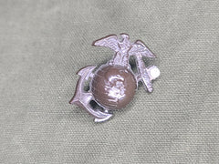 Brown Bakelite Marine EGA with Rhinestone