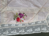 WWI Souvenir of France Silk Apron