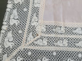 WWI Souvenir of France Silk Apron
