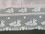 WWI Souvenir of France Silk Apron