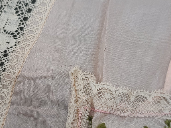 WWI Souvenir of France Silk Apron