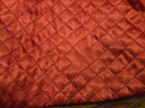 Satin Red and Black Jacket and Pants Loungewear Set <br> (B-40" W-26" H-37")