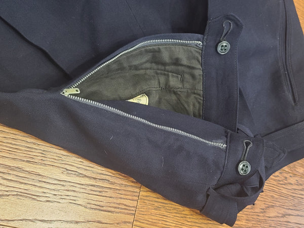 Navy WAVES Trousers <br> (W-26" H-38")