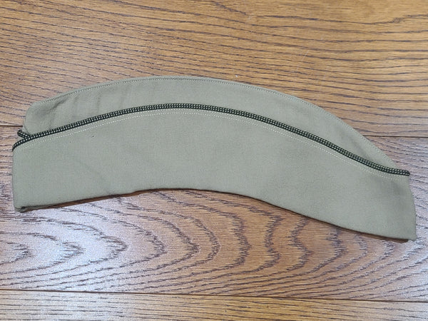 WAC Khaki Officer's Garrison Cap AS-IS (Size 23 1/2)