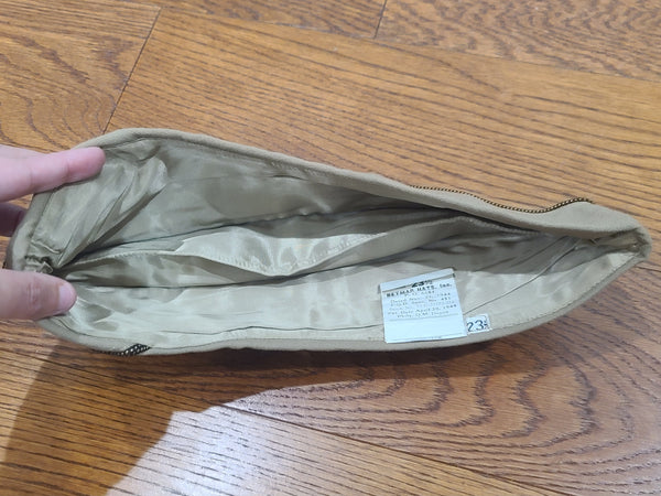 WAC Khaki Officer's Garrison Cap AS-IS (Size 23 1/2)