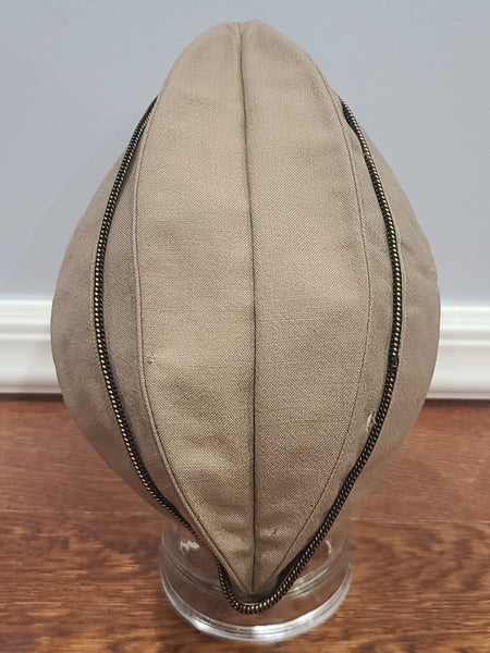WAC Khaki Officer's Garrison Cap AS-IS (Size 23 1/2)
