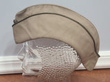 WAC Khaki Officer's Garrison Cap AS-IS (Size 23 1/2)