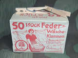 German Clothing Pins in Box