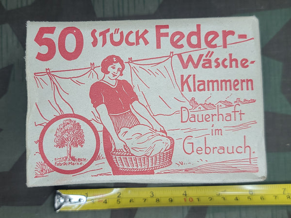 German Clothing Pins in Box