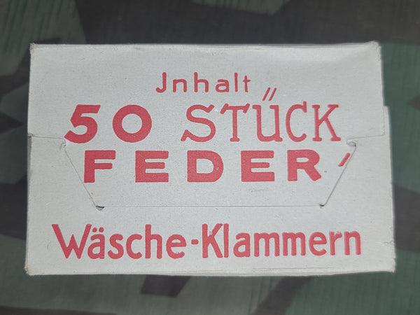 German Clothing Pins in Box