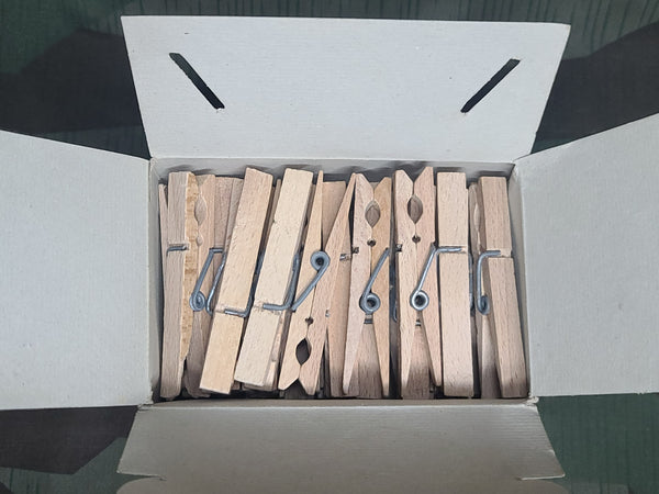 German Clothing Pins in Box