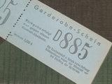 Original Coat Check Stubs (Lot of 10)