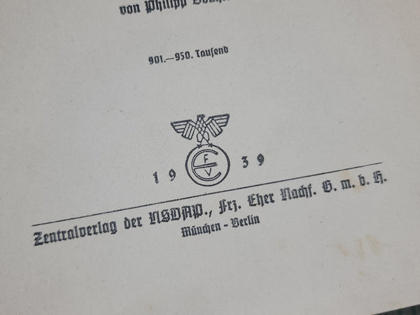 Kampf um Deustchland (History of the NSDAP) 1939