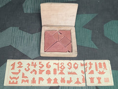 Wood and Clay Pocket Size Puzzle