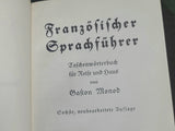 German French Dictionary and Phrase Book 1935