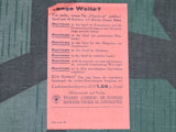 Original Pack of Skat Cards with Scoring Pad Carrier