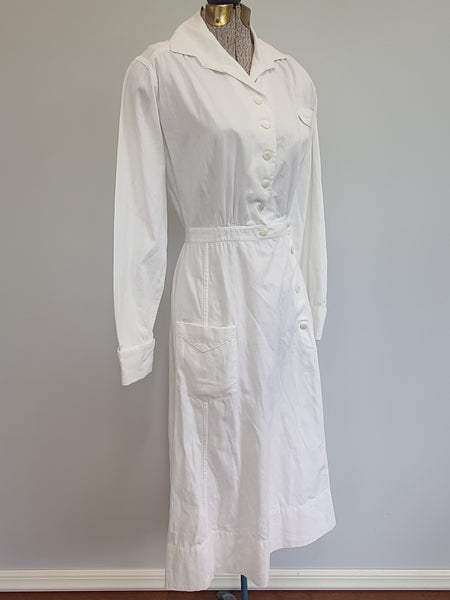 NNC Navy Nurse Hospital Work Dress Uniform <br> (B-38" W-24" H-35")