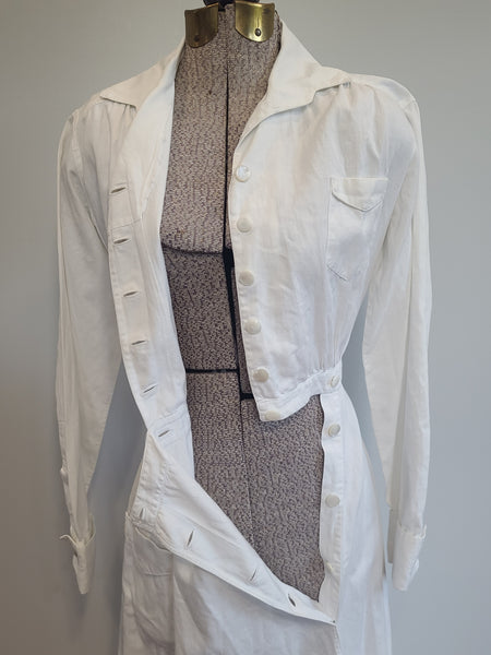 NNC Navy Nurse Hospital Work Dress Uniform <br> (B-38" W-24" H-35")