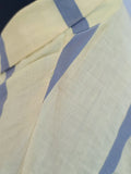 Yellow and Gray Stripe Dress <br> (B-36" W-27" H-38")