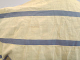 Yellow and Gray Stripe Dress <br> (B-36" W-27" H-38")