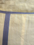 Yellow and Gray Stripe Dress <br> (B-36" W-27" H-38")