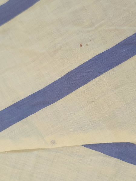 Yellow and Gray Stripe Dress <br> (B-36" W-27" H-38")