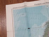 Original Map of Finland and Scandinavia