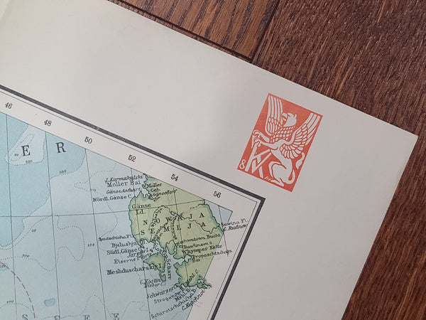 Original Map of Finland and Scandinavia
